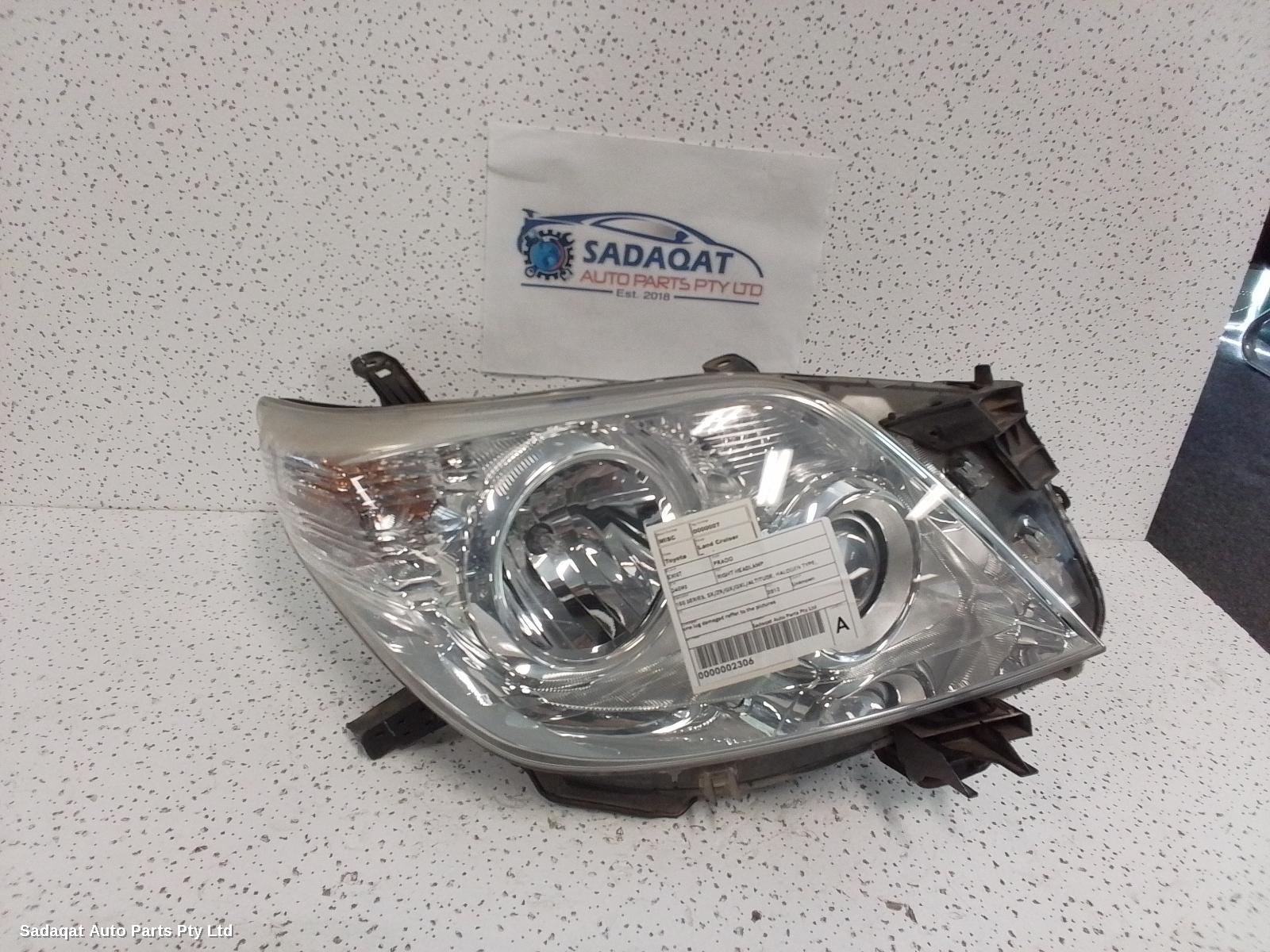 Toyota Prado Right Headlamp