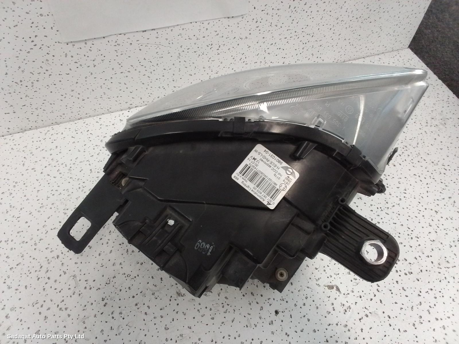 Mini Cooper Left Headlamp