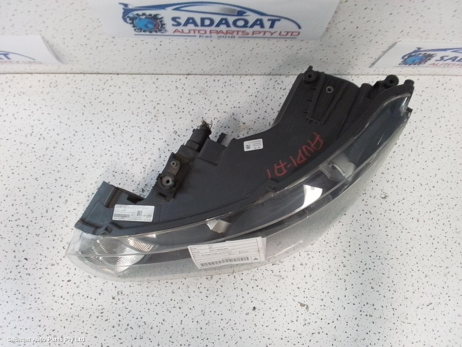 Audi A1 Left Headlamp