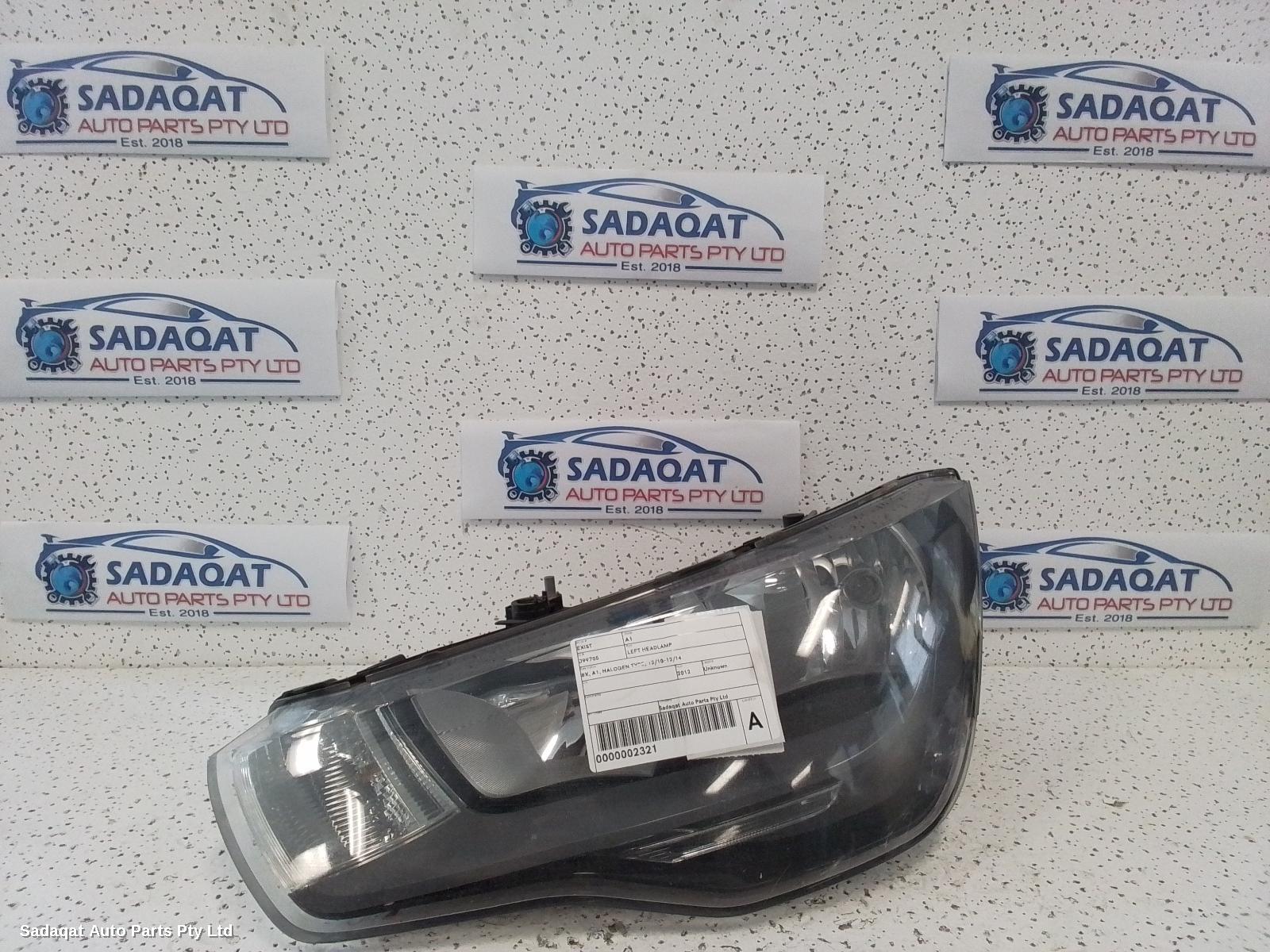 Audi A1 Left Headlamp