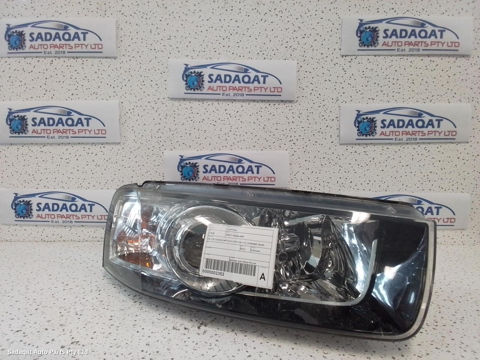 Holden Captiva Right Headlamp
