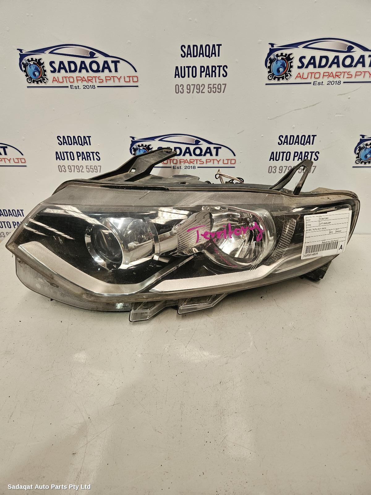 Ford Territory Left Headlamp