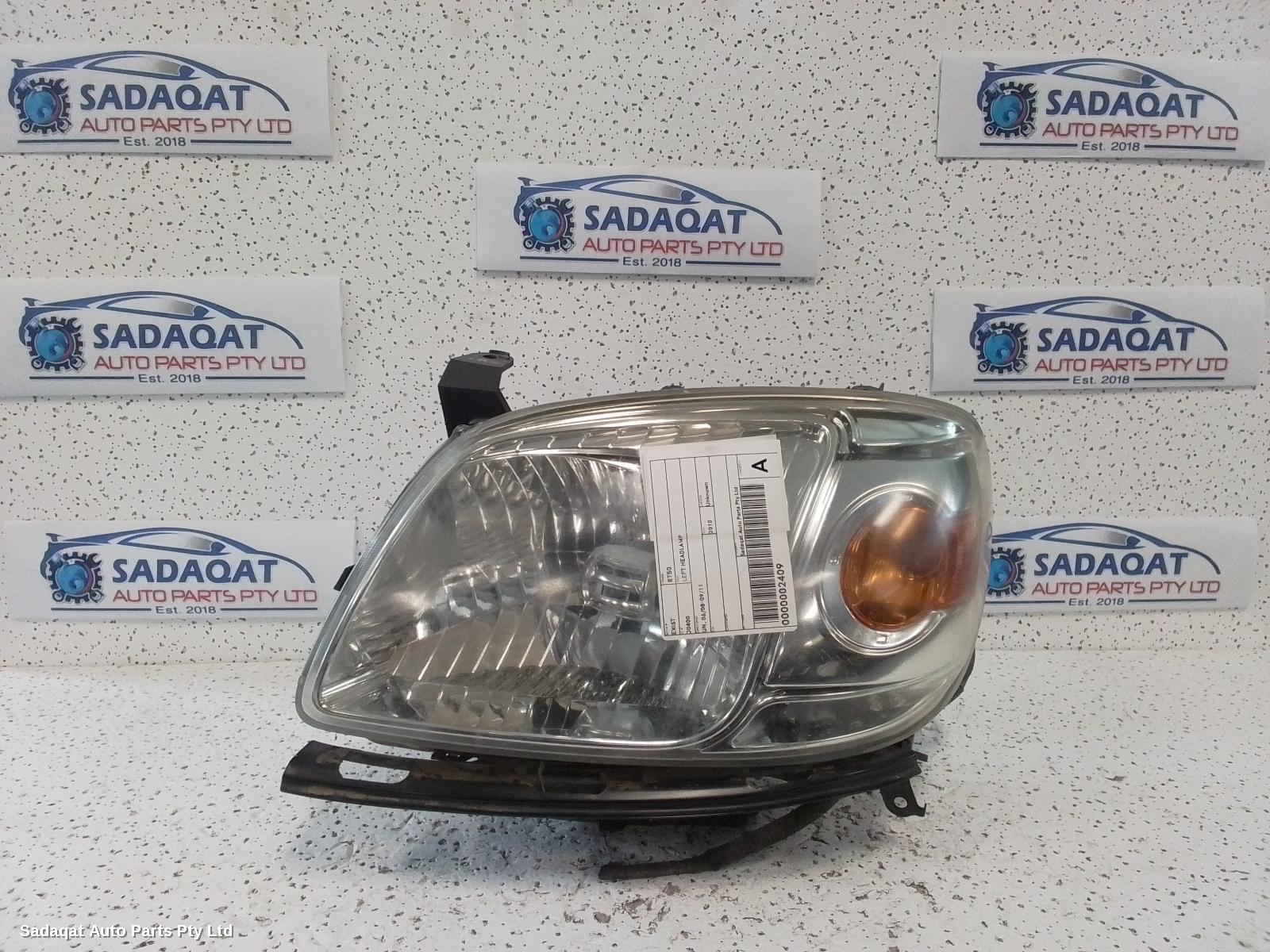 Mazda Bt50 Left Headlamp