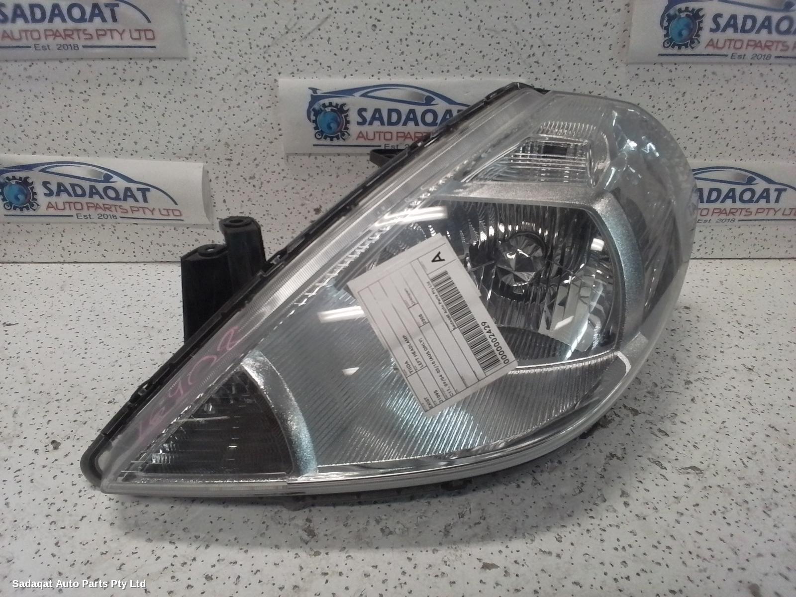 Nissan Tiida Left Headlamp