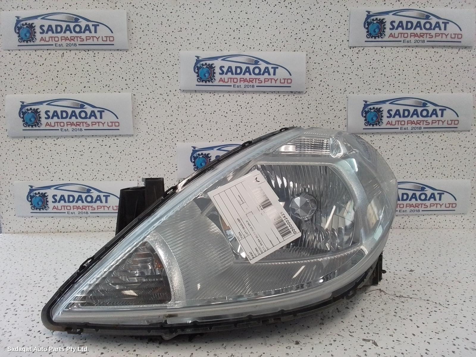 Nissan Tiida Left Headlamp
