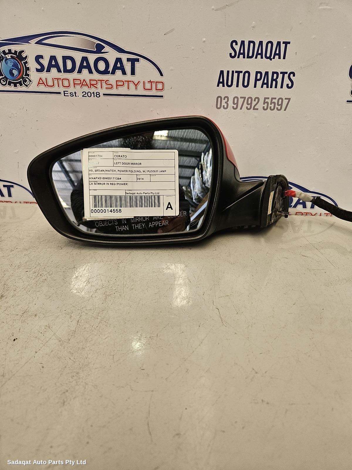 Kia Cerato Left Door Mirror