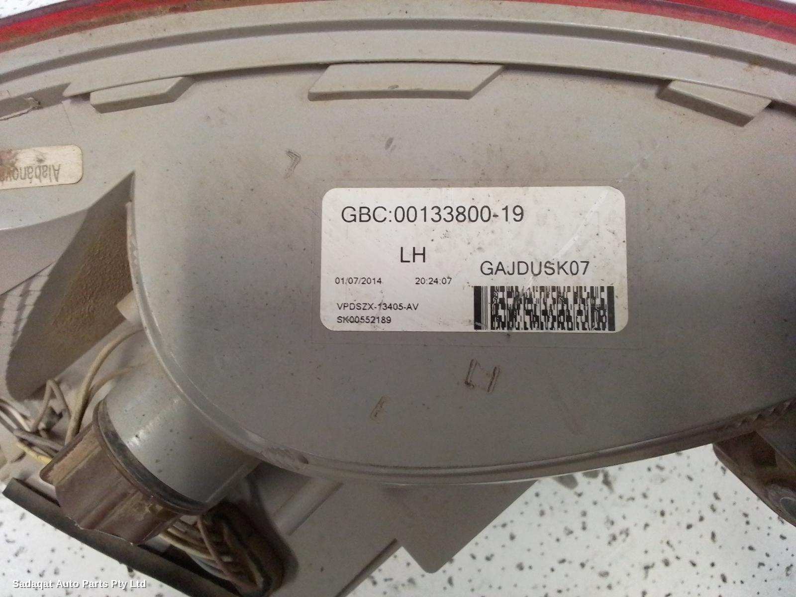 Skoda Octavia Left Taillight