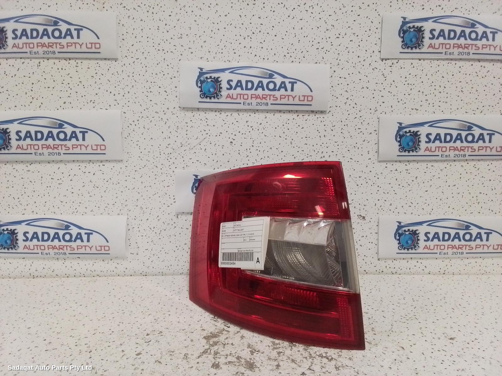 Skoda Octavia Left Taillight