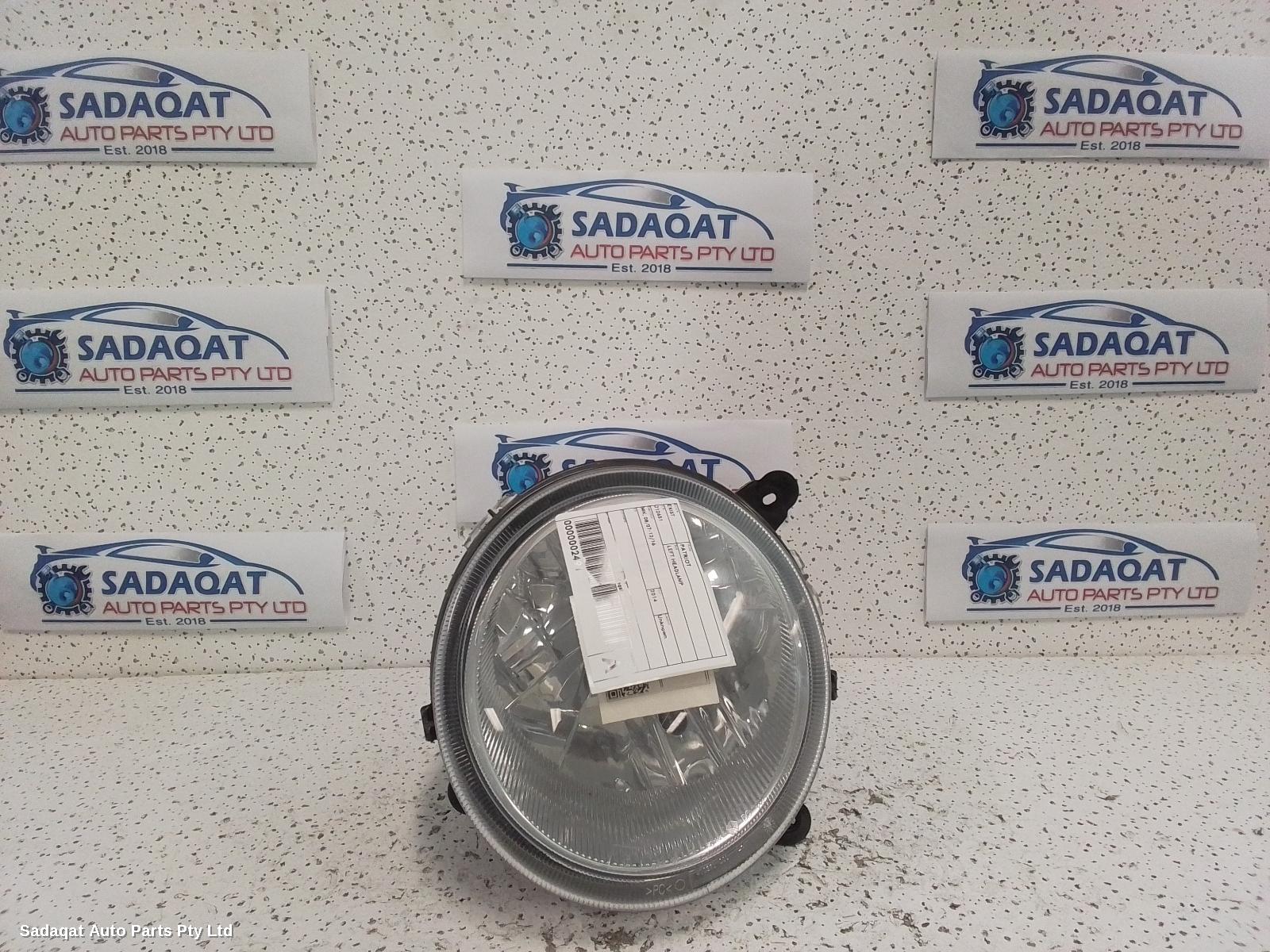 Jeep Patriot Left Headlamp