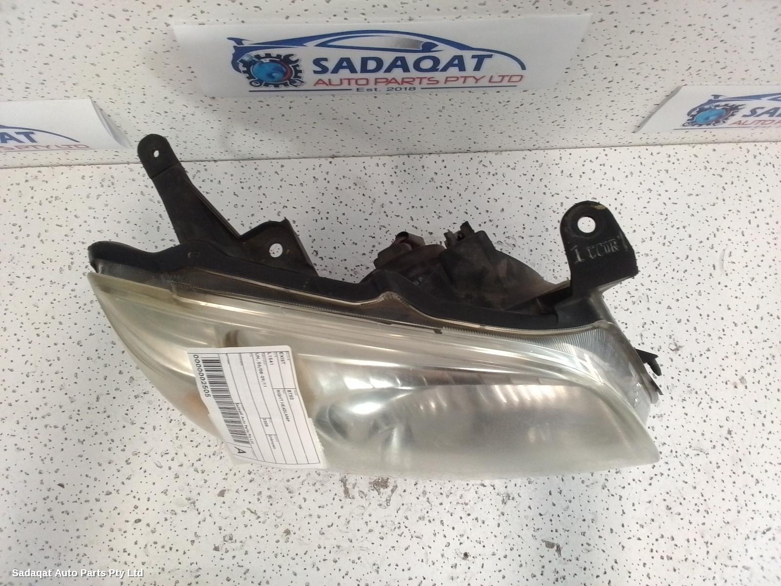 Mazda Bt50 Right Headlamp