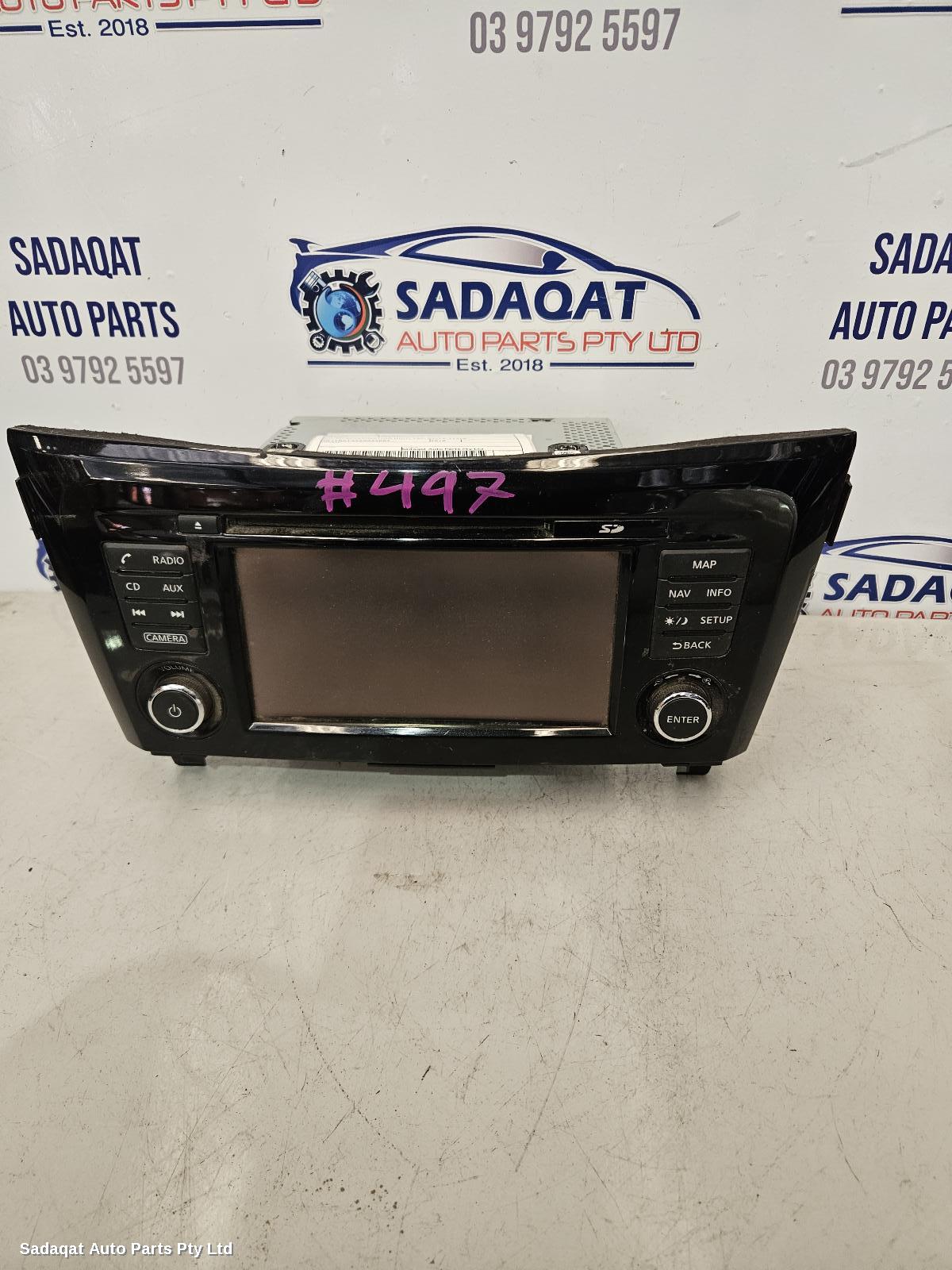 Nissan Xtrail Radio/cd/dvd/sat/tv