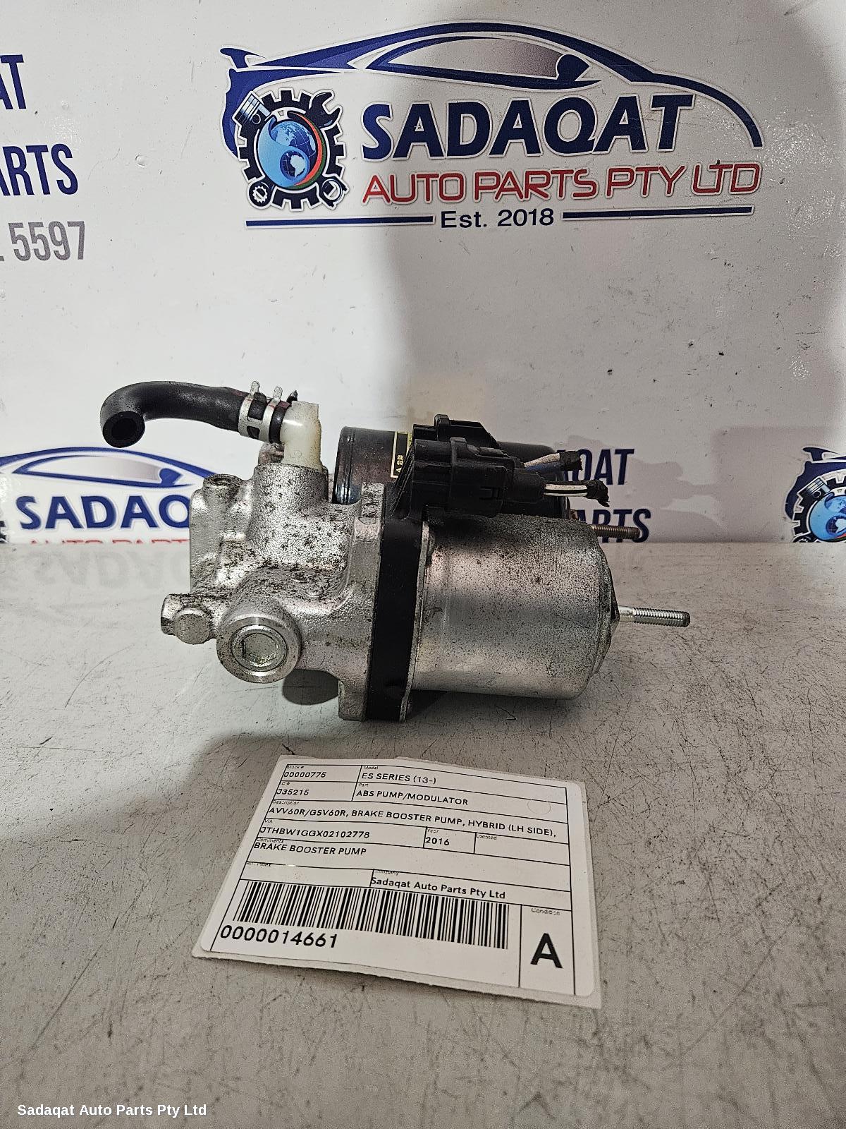 Lexus Es Series (13-) Abs Pump/modulator