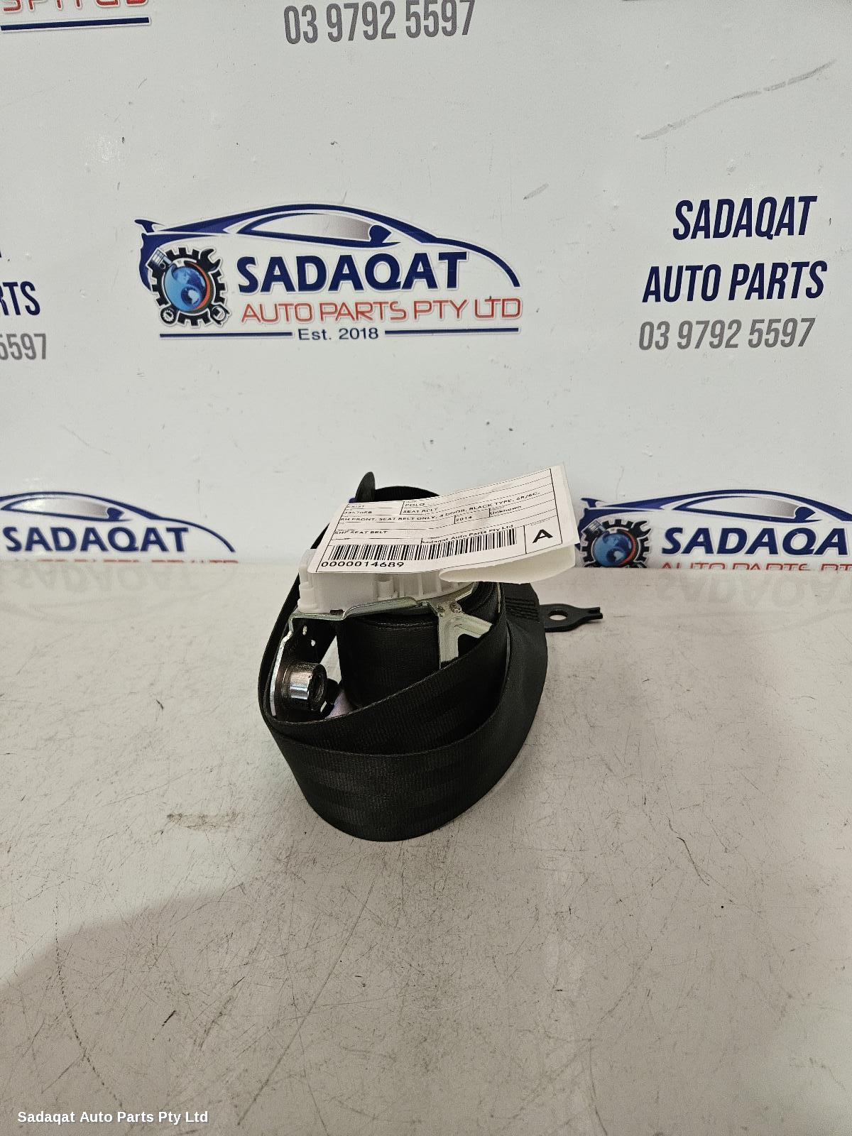 Volkswagen Polo Seatbelt/stalk