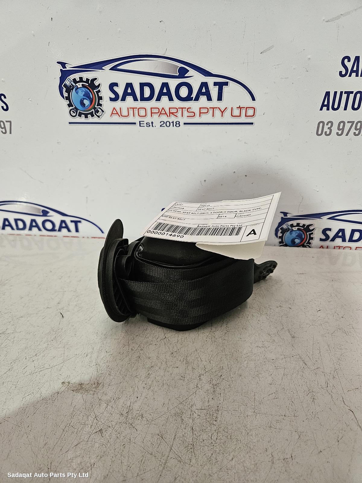 Volkswagen Polo Seatbelt/stalk