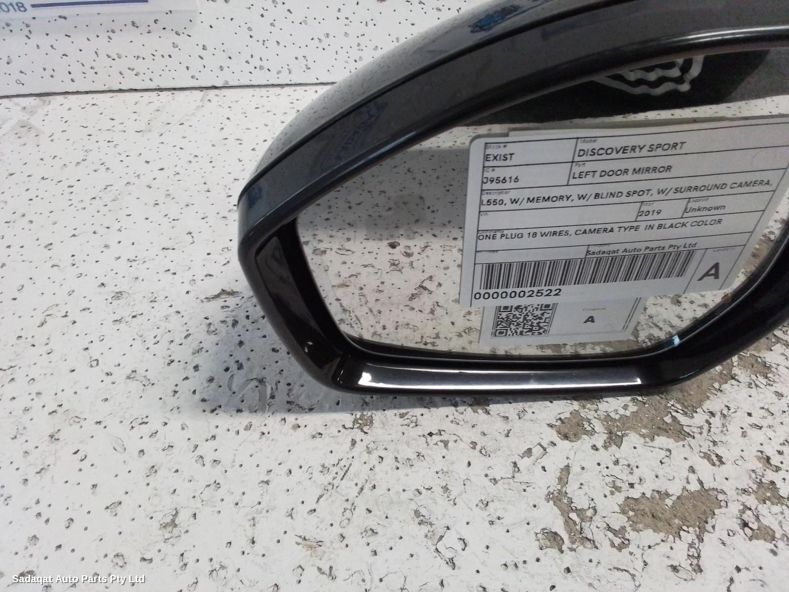 Land Rover Discovery Sport Left Door Mirror