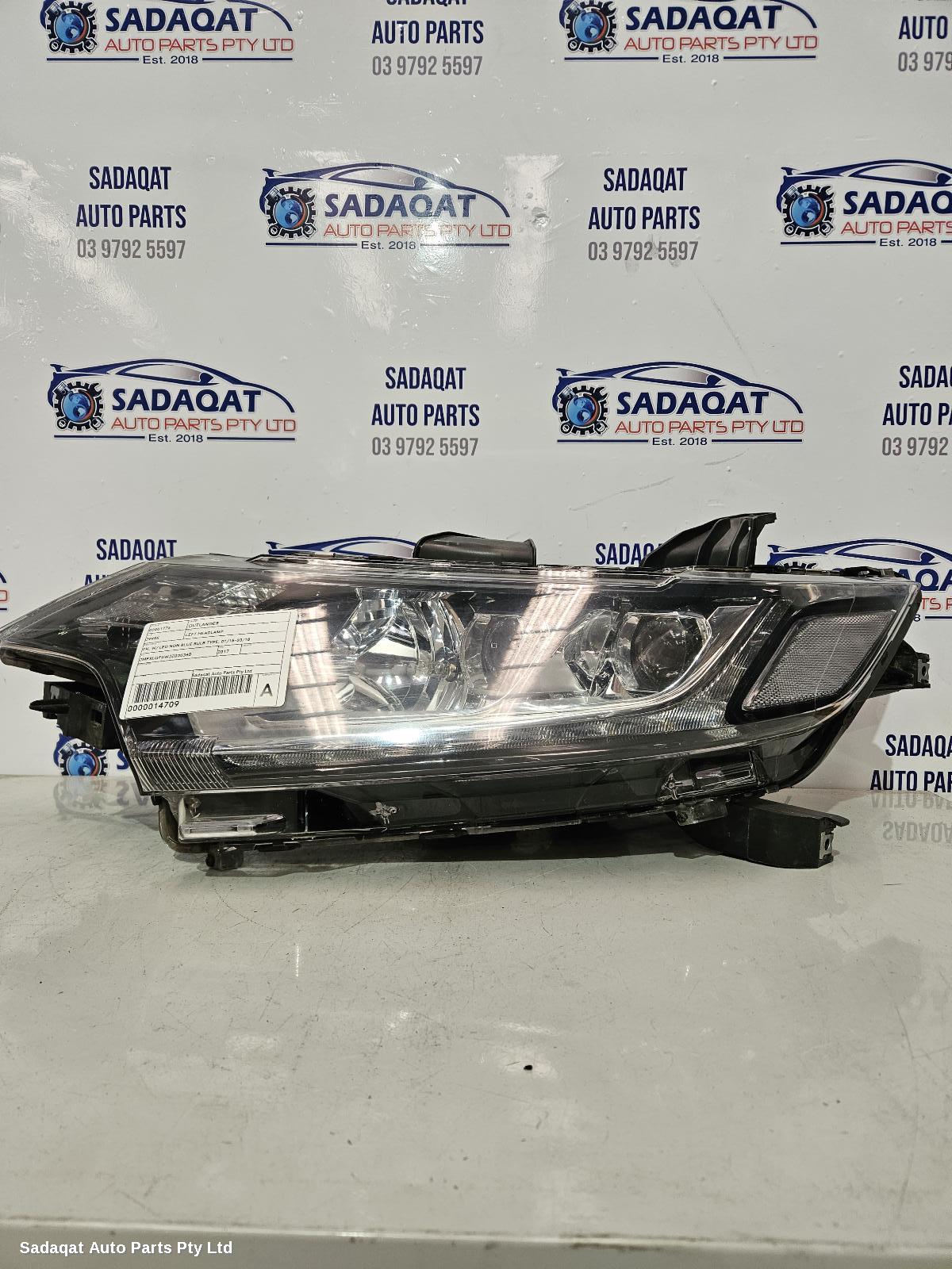 Mitsubishi Outlander Left Headlamp