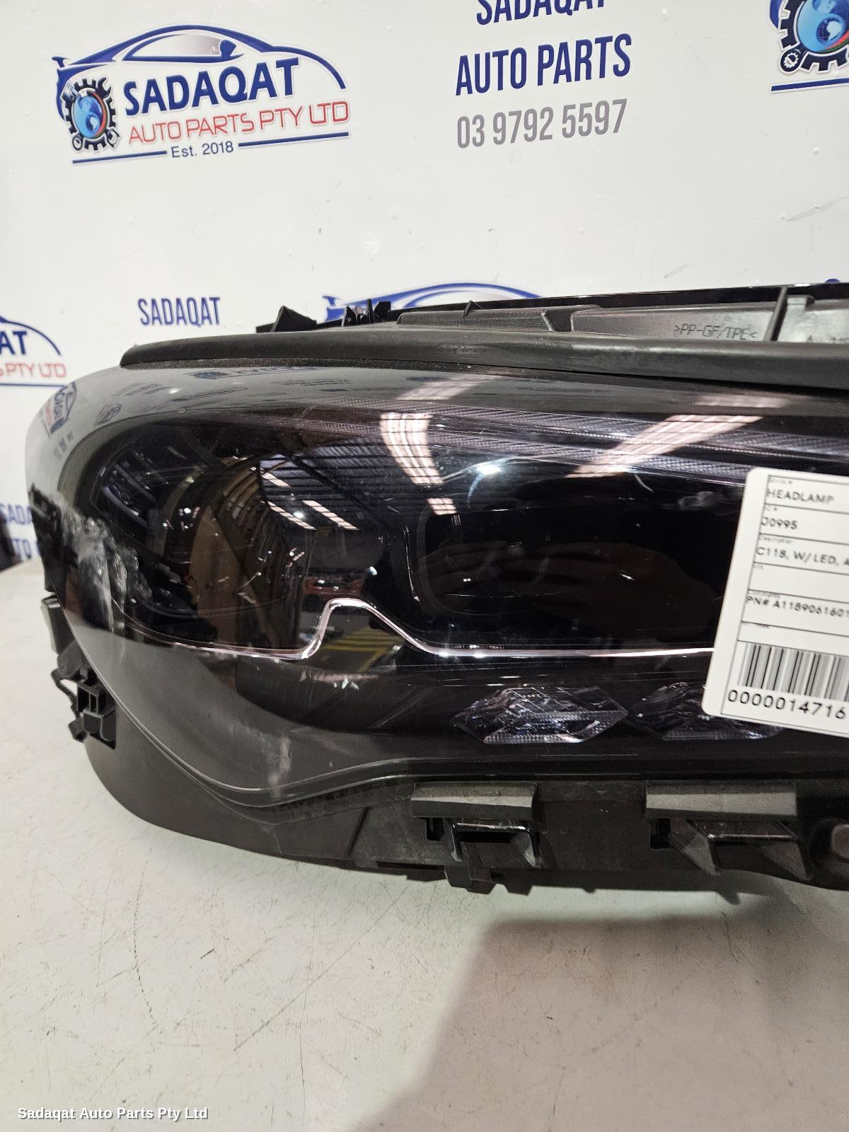 Mercedes Cla Class Left Headlamp