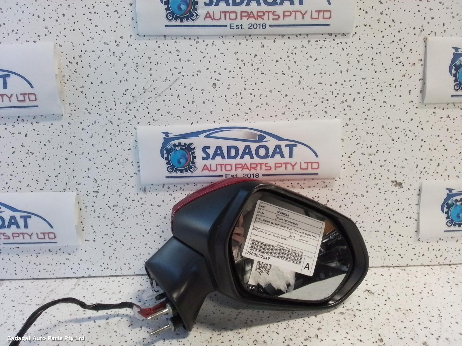 Toyota Corolla Right Door Mirror