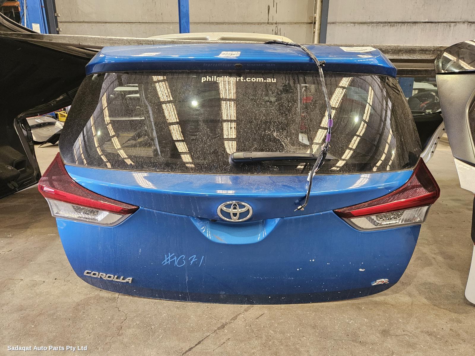 Toyota Corolla Bootlid/tailgate