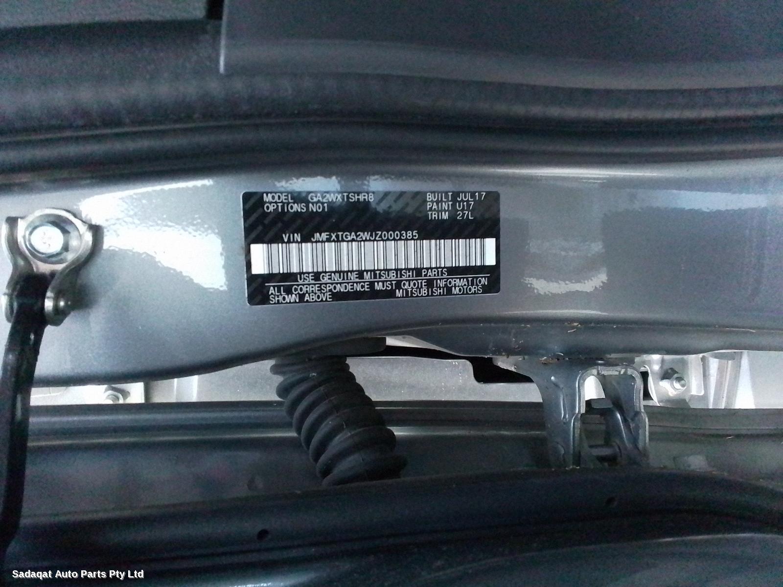 Mitsubishi Asx Rear Garnish