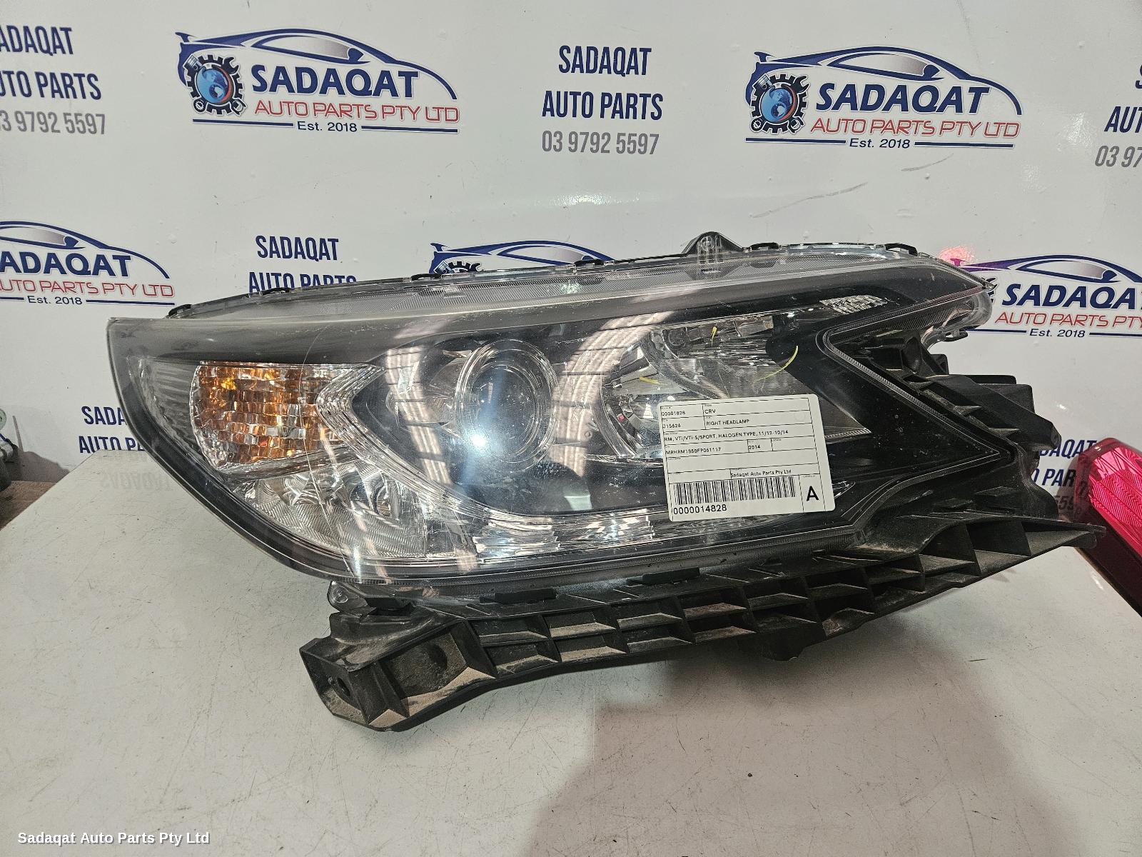 Honda Crv Right Headlamp