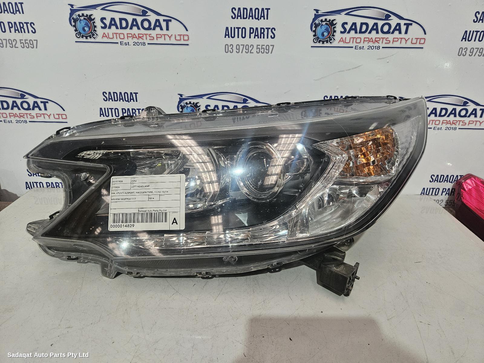 Honda Crv Left Headlamp