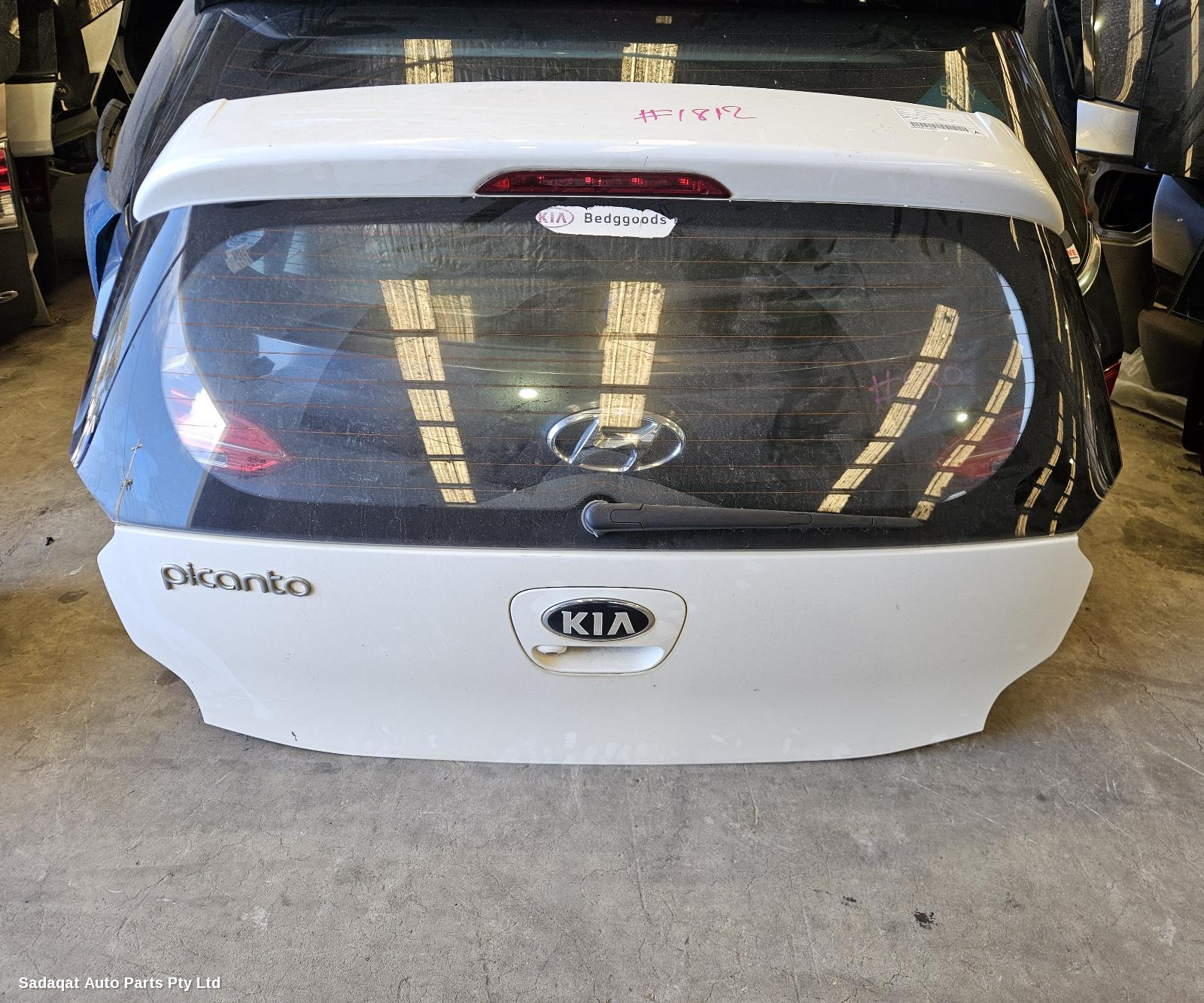 Kia Picanto Bootlid/tailgate