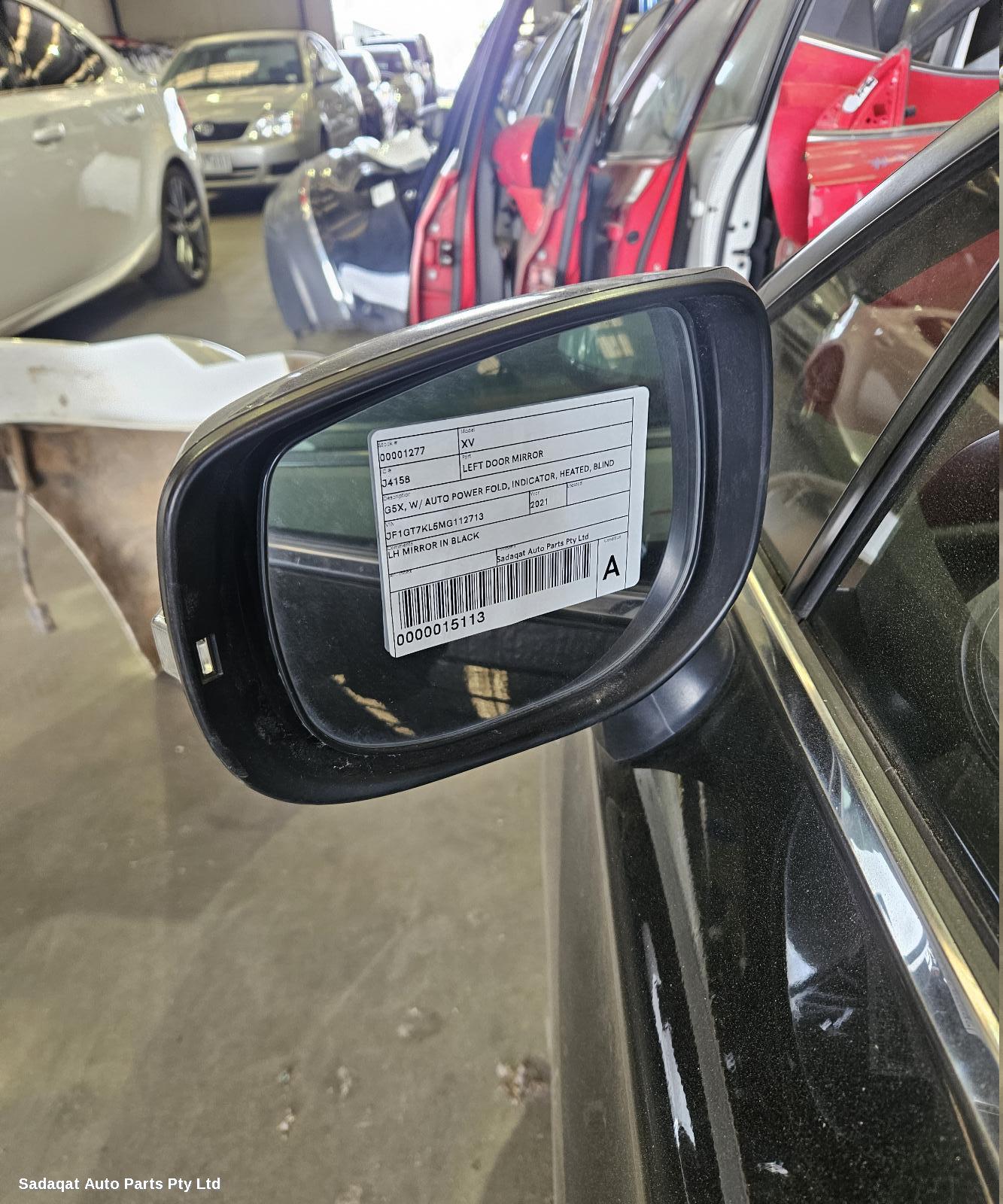 Subaru Xv Left Door Mirror