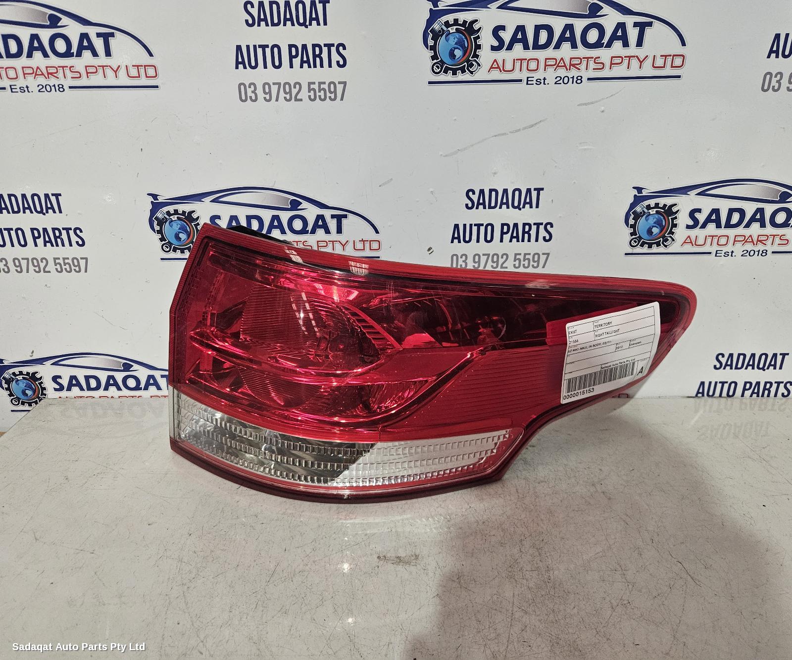 Ford Territory Right Taillight