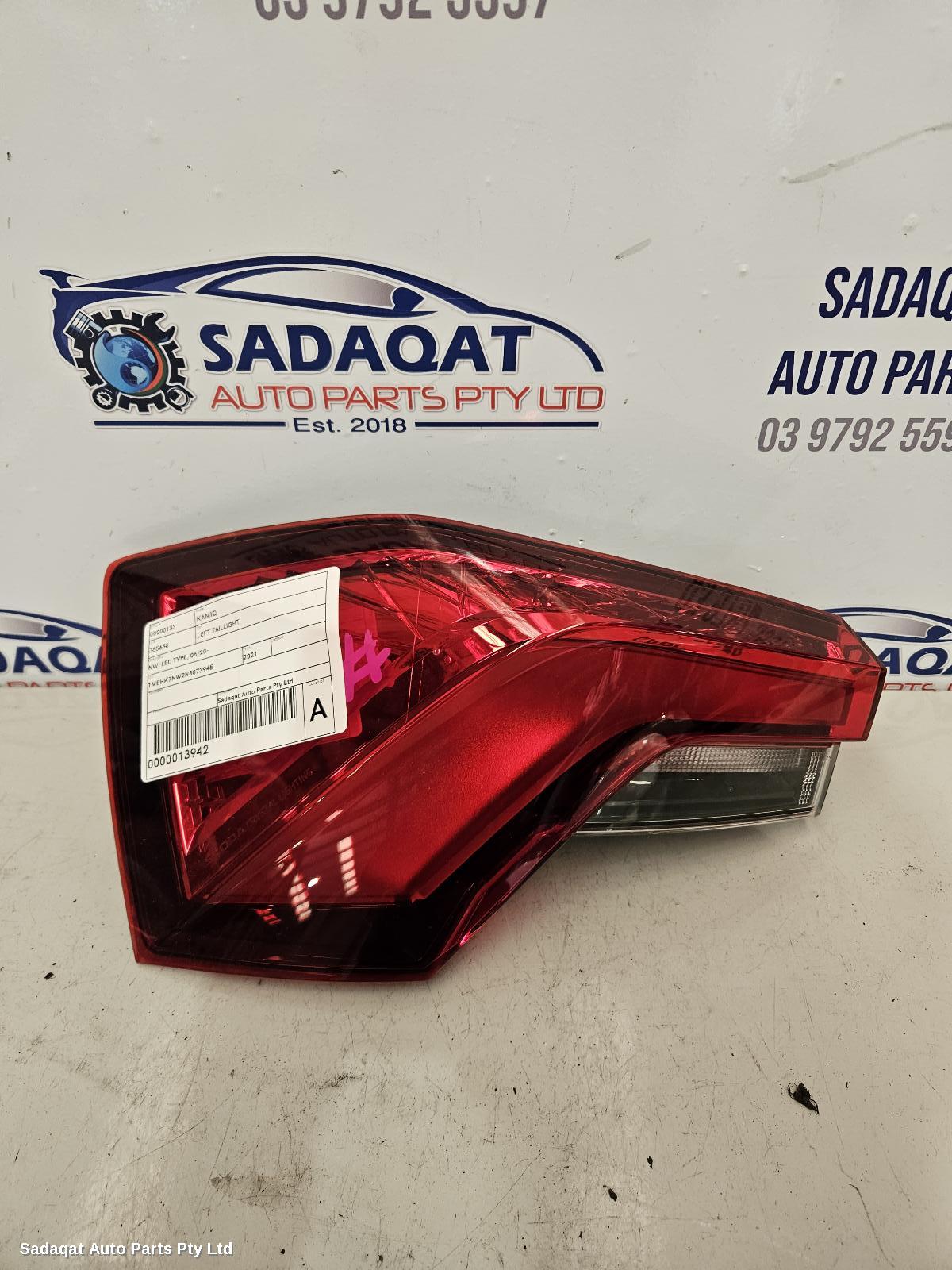 Skoda Kamiq Left Taillight