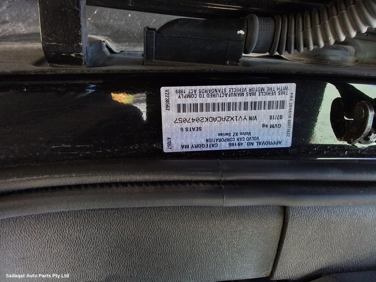 Volvo Xc40 Misc Switch/relay