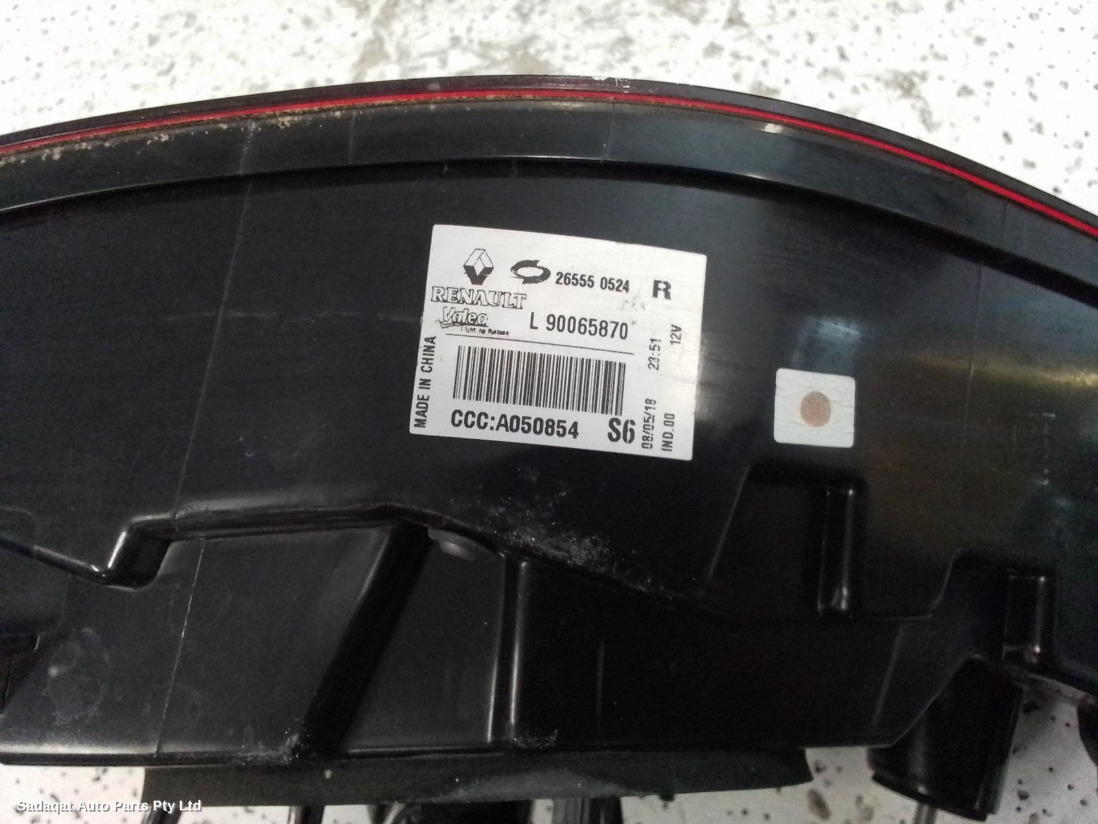 Renault Kaleos Rear Garnish