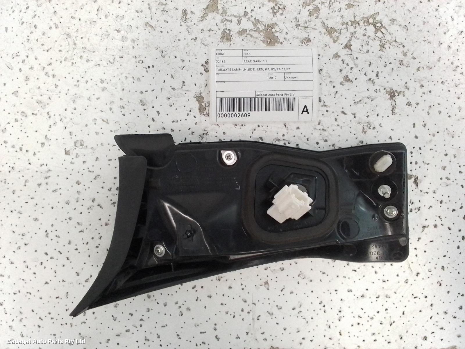 Mazda Cx5 Rear Garnish