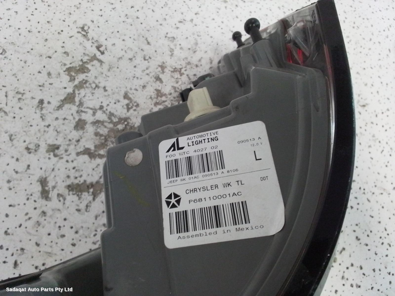 Jeep Grandcherokee Left Taillight