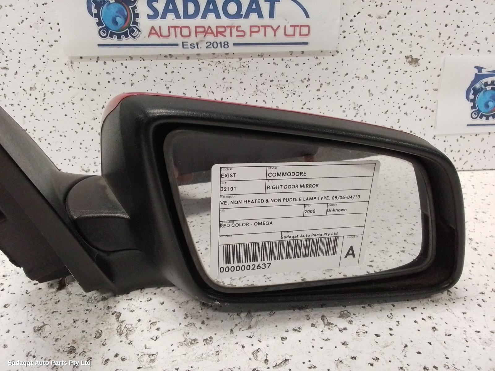 Holden Commodore Right Door Mirror