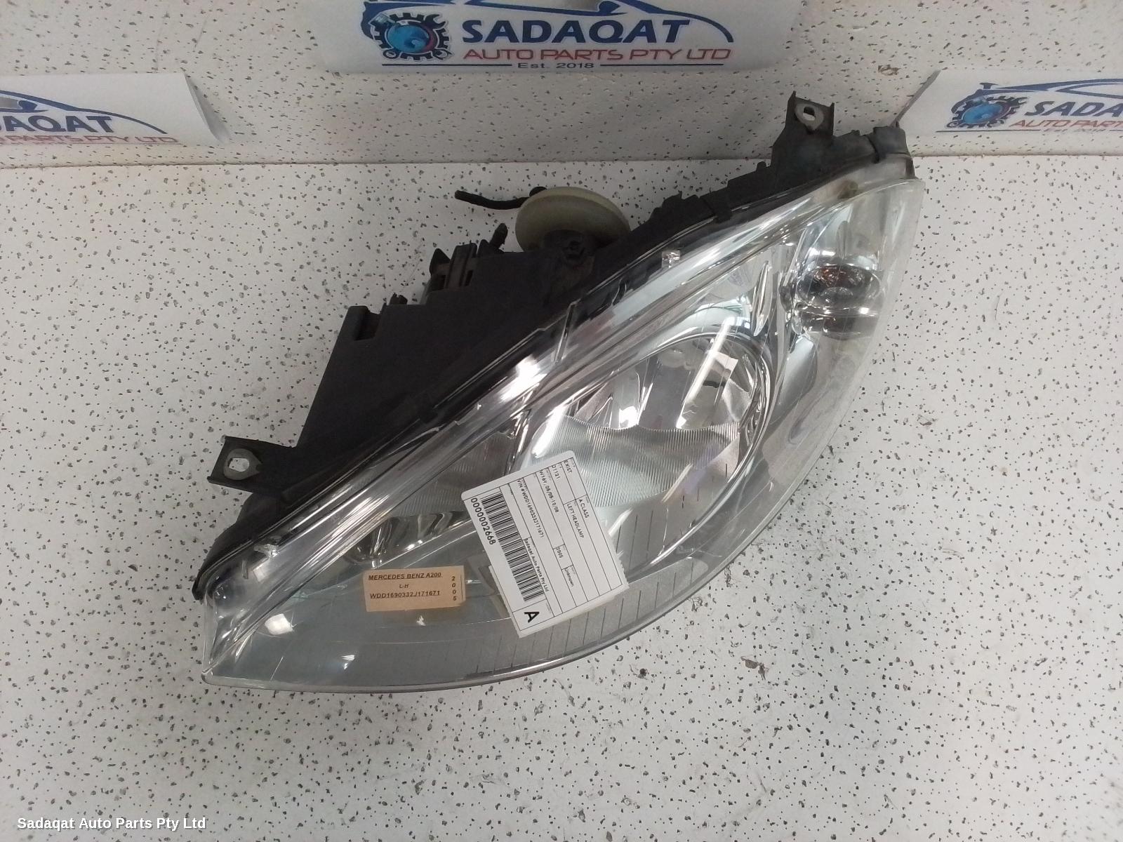 Mercedes A Class Left Headlamp