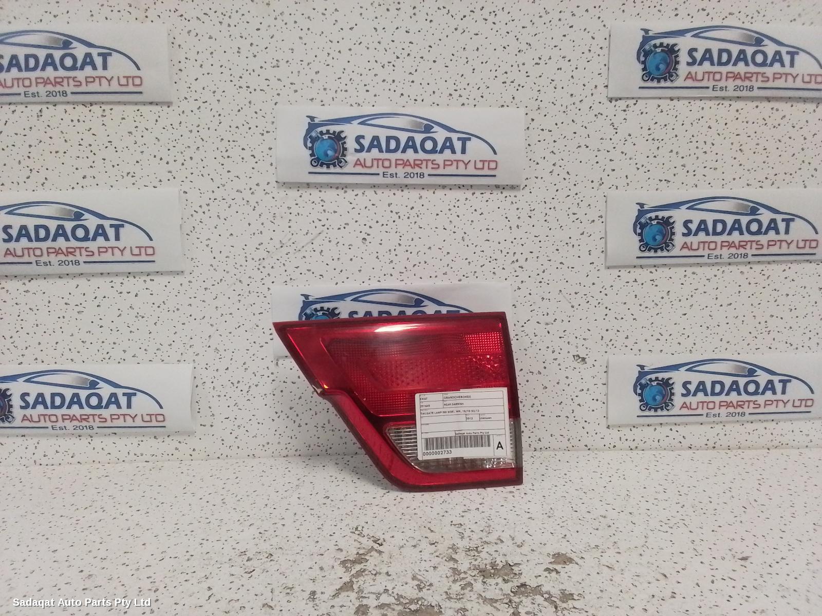 Jeep Grandcherokee Rear Garnish