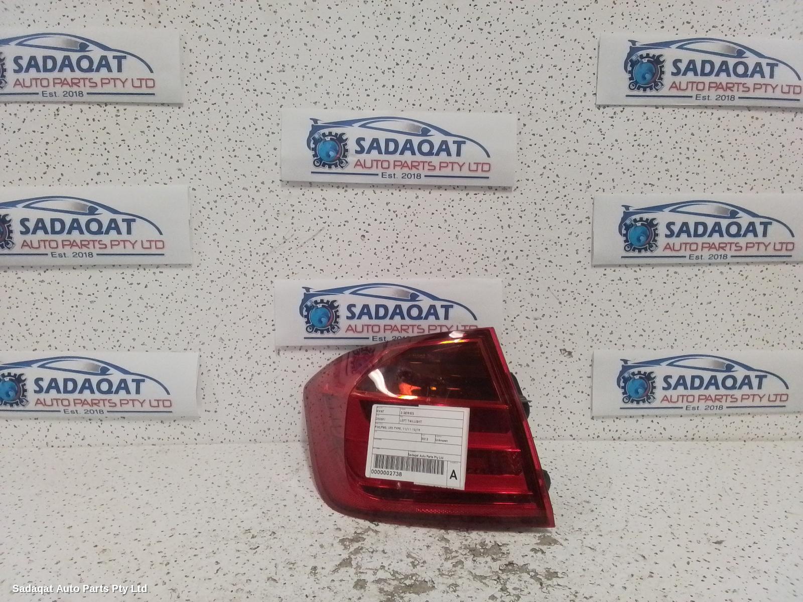 Bmw 3 Series Left Taillight