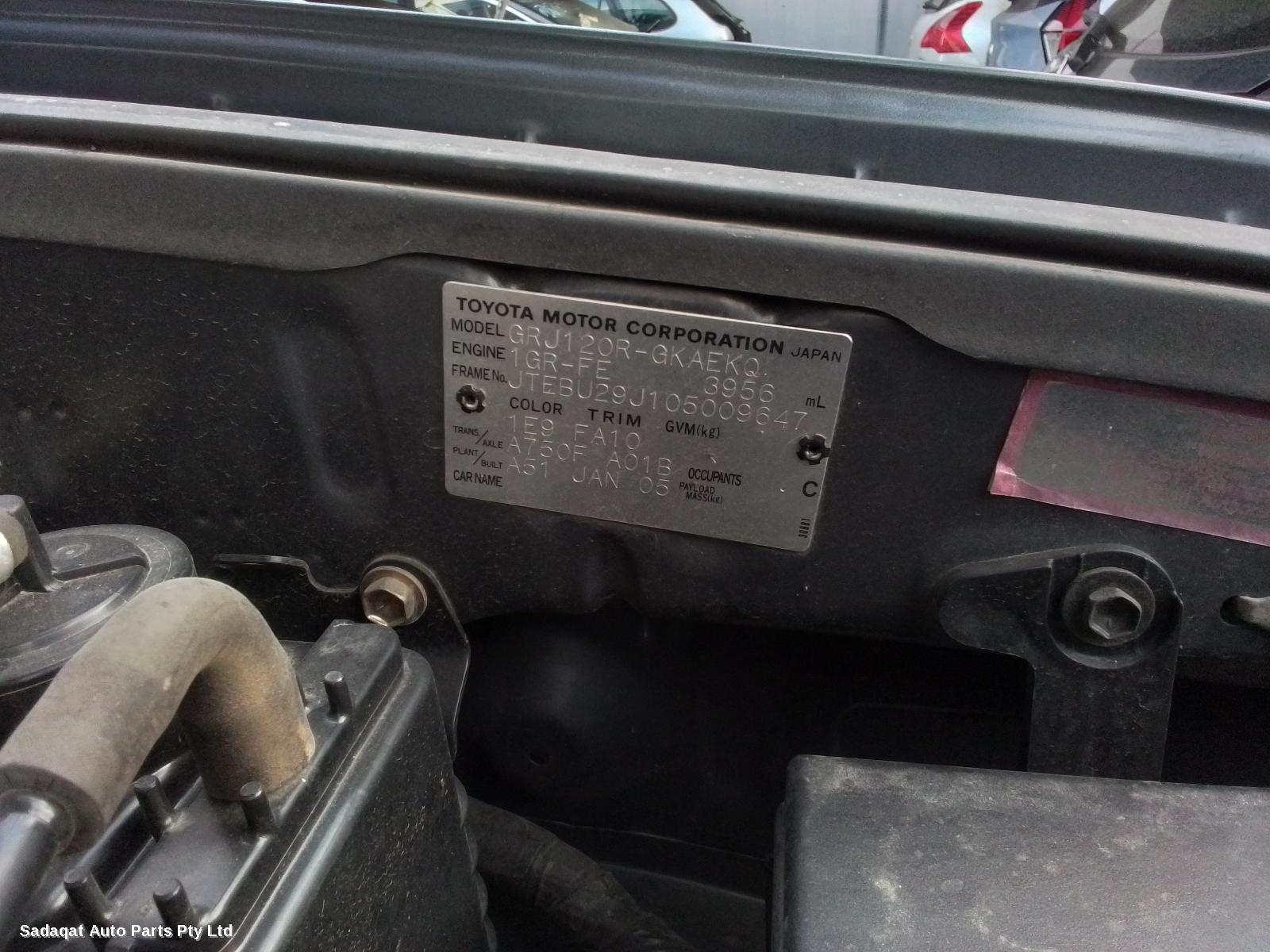 Toyota Prado Left Taillight