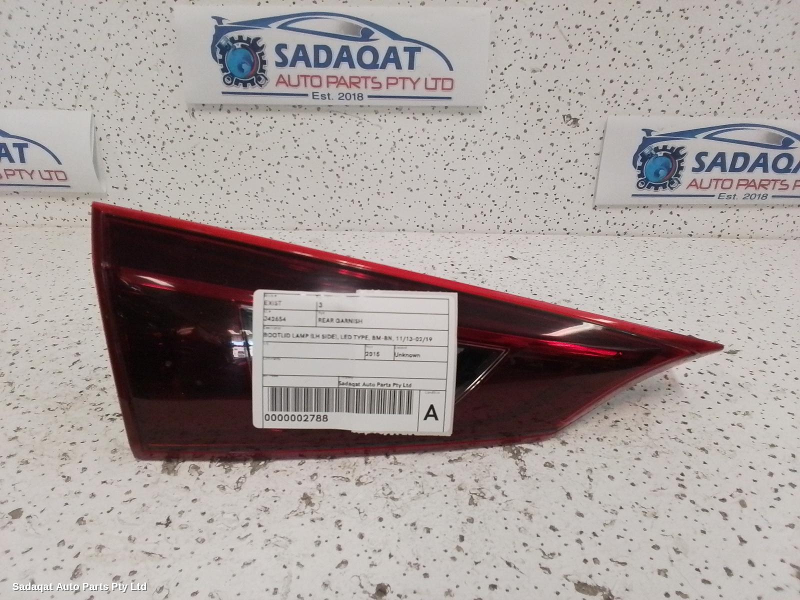 Mazda 3 Rear Garnish