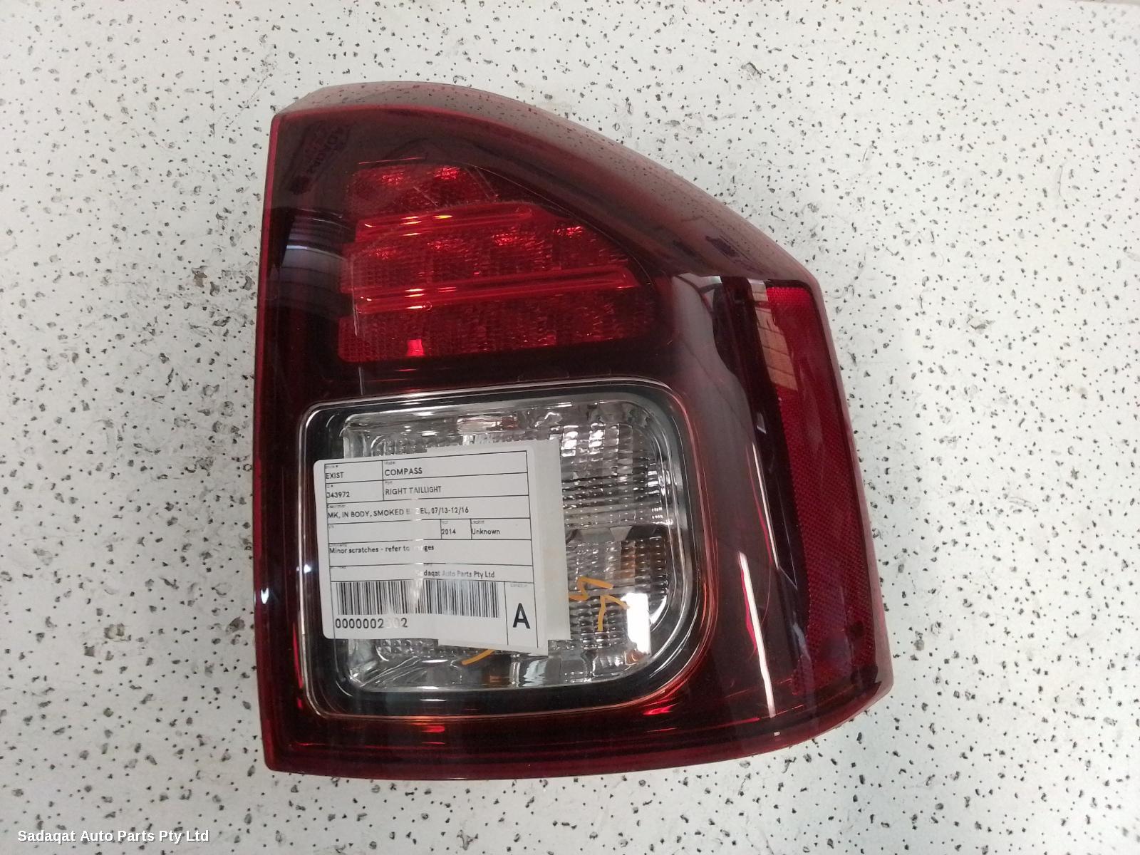 Jeep Compass Right Taillight