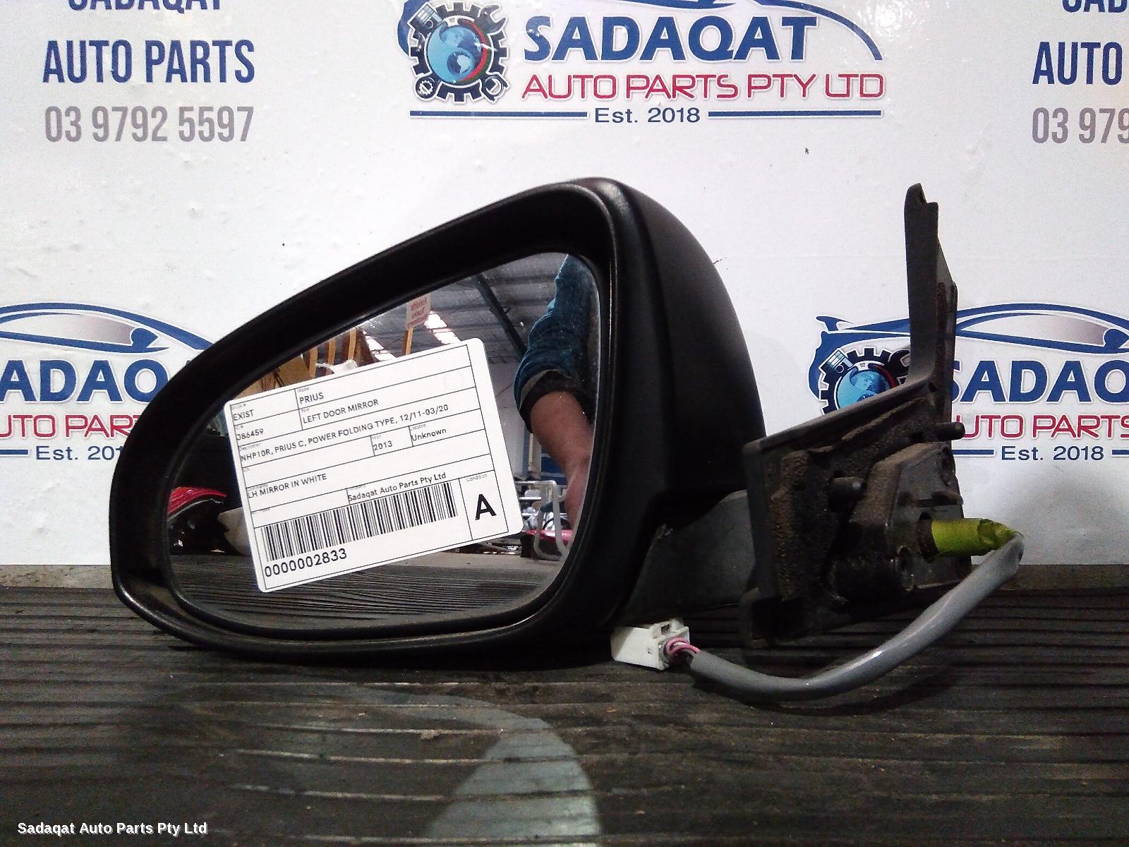 Toyota Prius Left Door Mirror