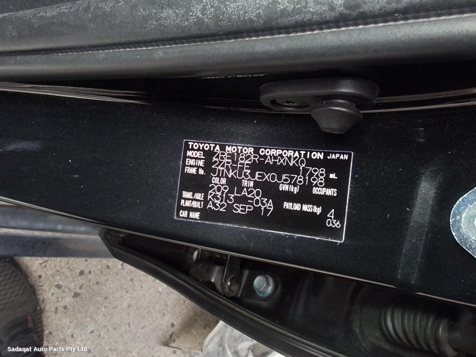 Toyota Corolla Right Guard