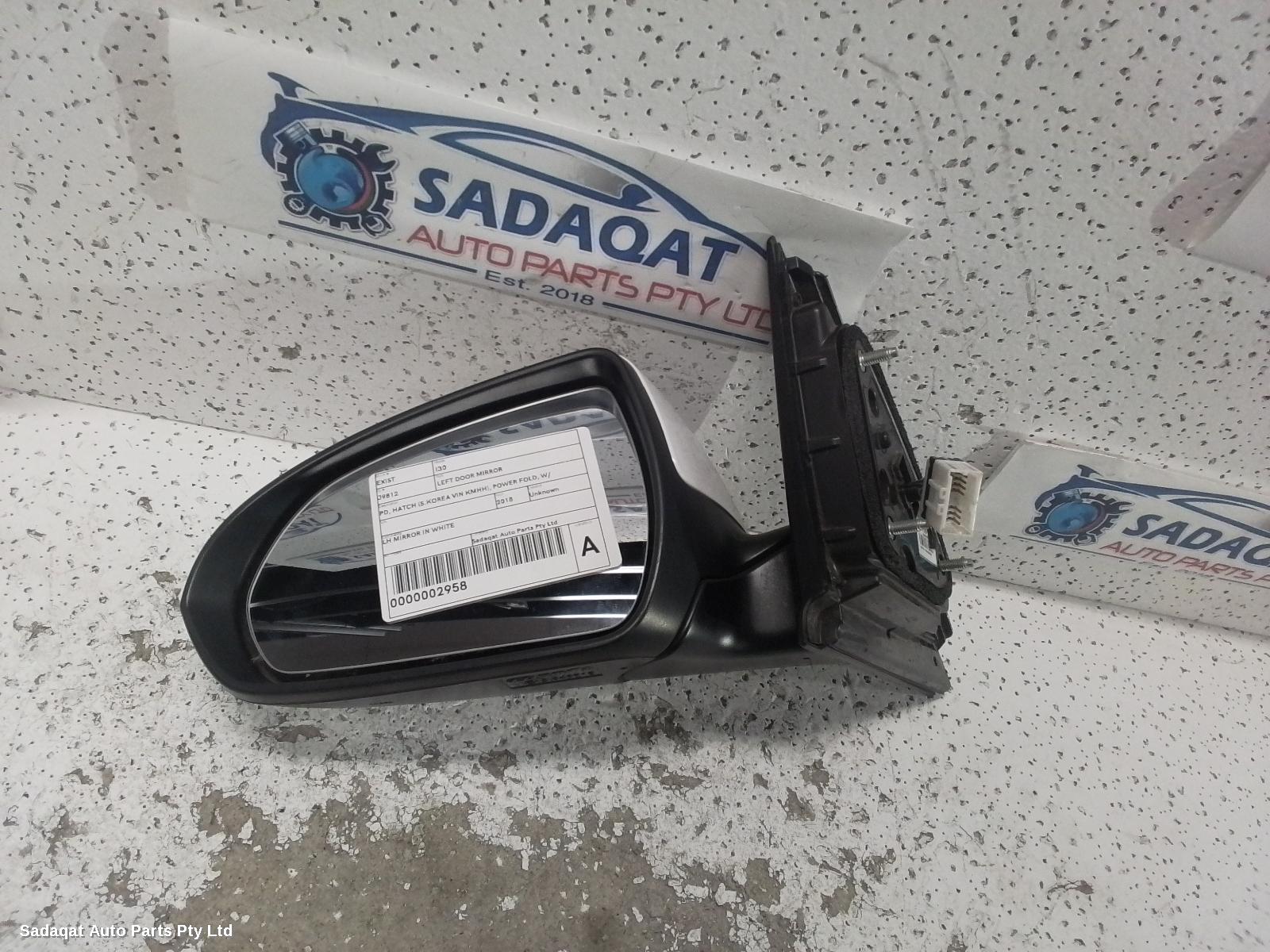 Hyundai I30 Left Door Mirror