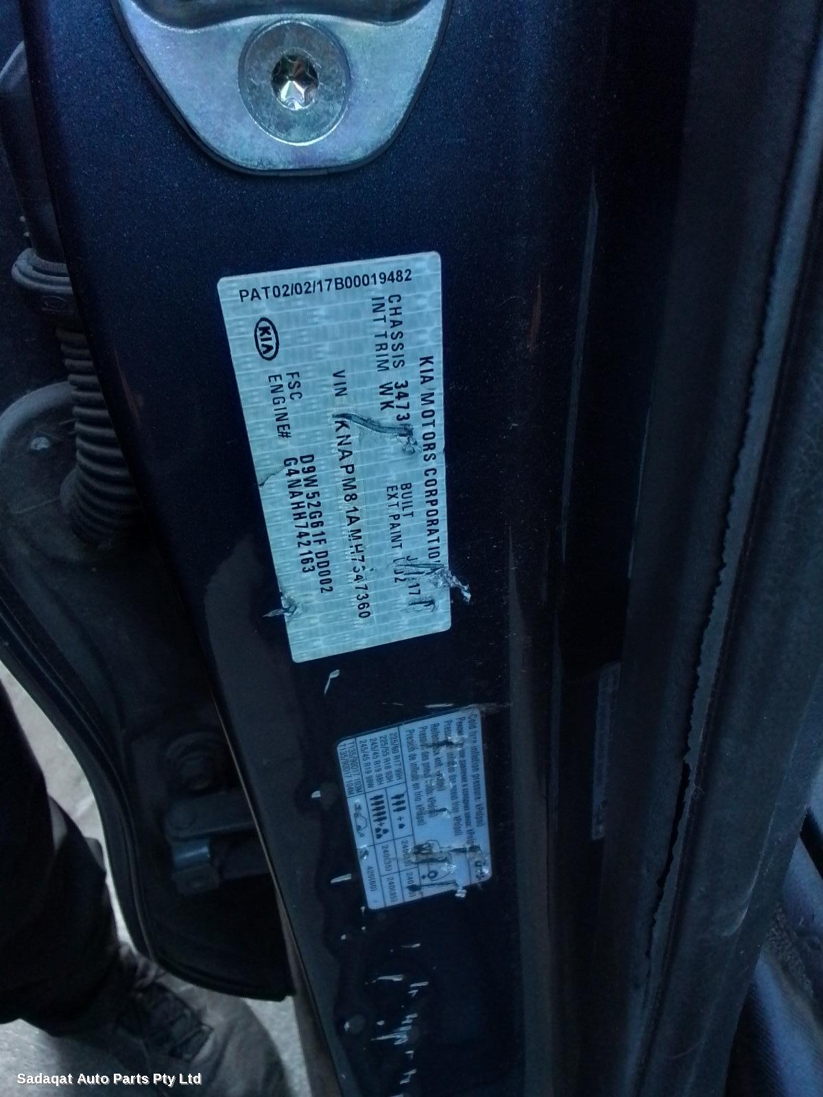 Kia Sportage Right Headlamp