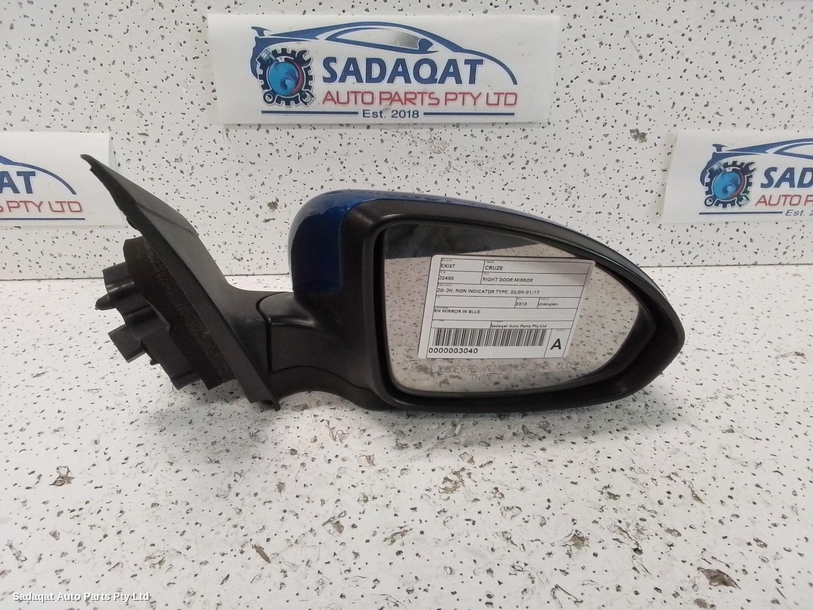 Holden Cruze Right Door Mirror