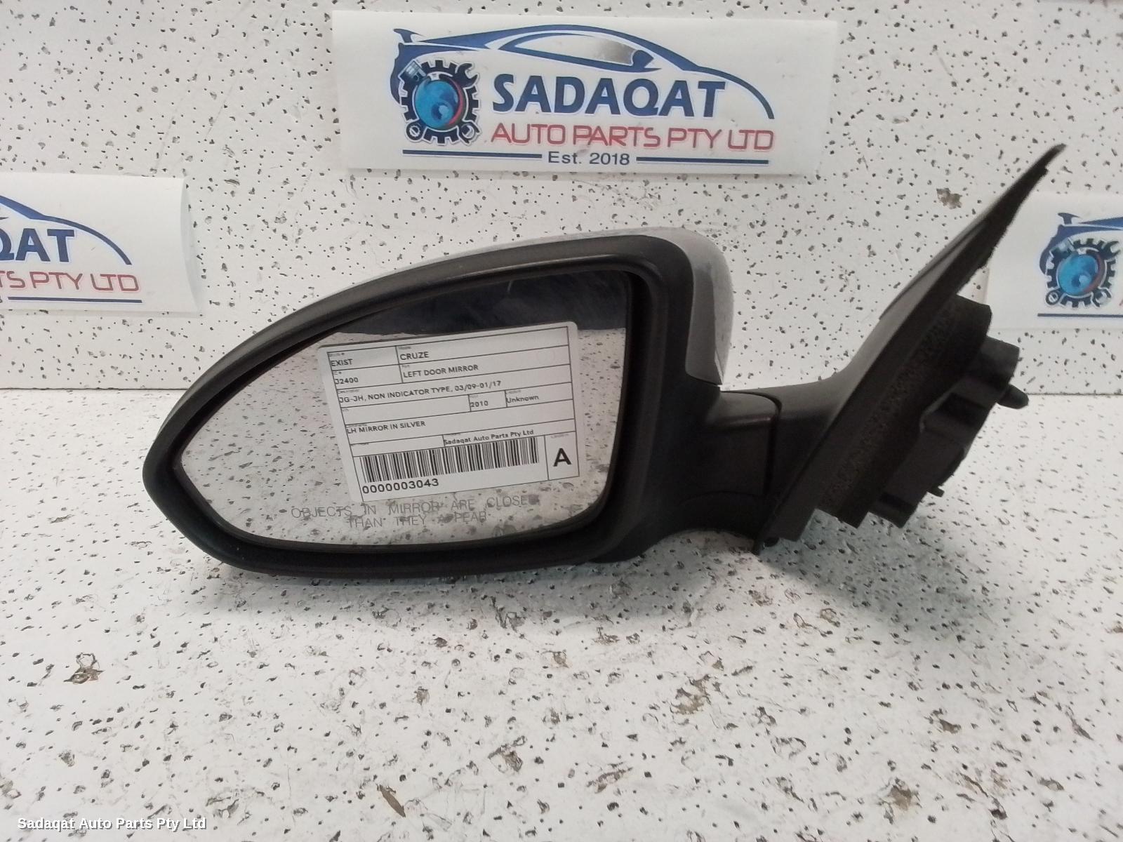 Holden Cruze Left Door Mirror