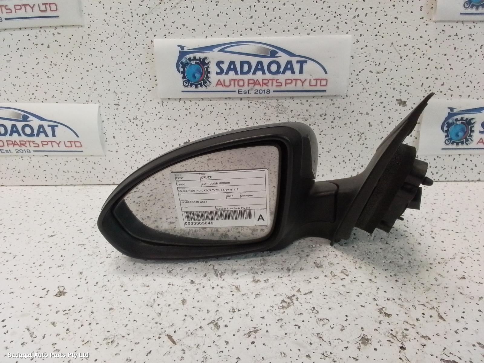 Holden Cruze Left Door Mirror