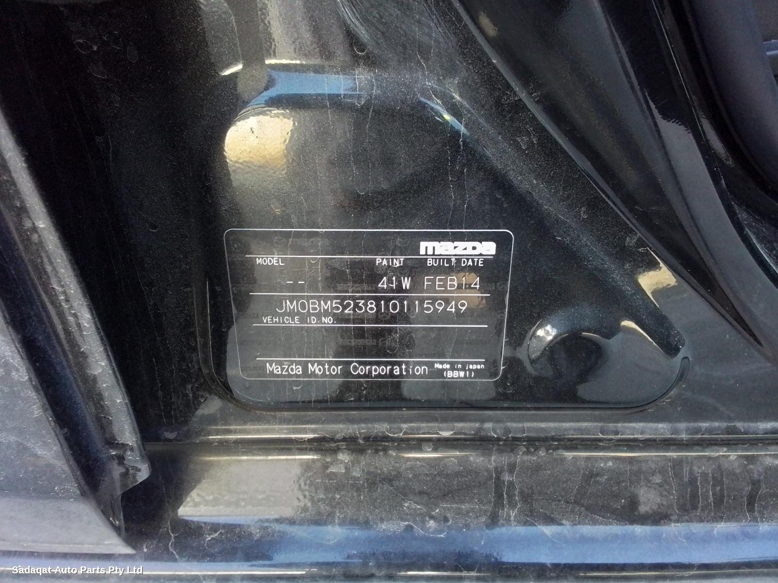 Mazda 3 Right Front Door