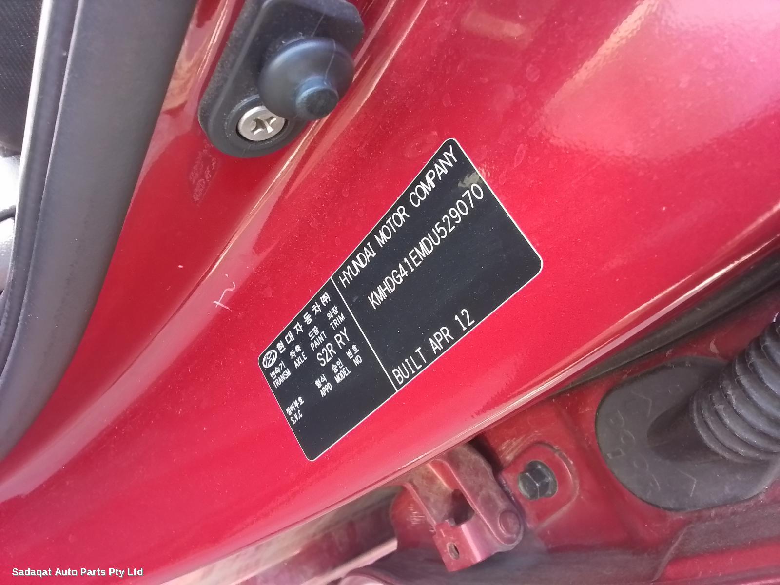 Hyundai Elantra Bootlid/tailgate